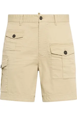 Dsquared2 Sexy Stretch Cotton Cargo Shorts