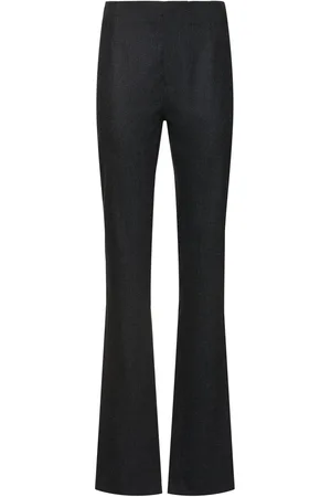 The Frankie Shop Morrison Stretch Wool Straight Pants