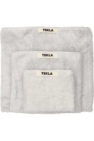 Tekla Set Of 3 Organic Cotton Towels