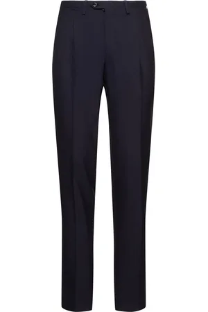 Kiton Wool Pleated Pants