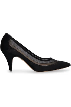 Khaite 75mm River Pony Hair Pumps