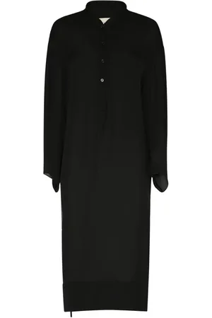 Khaite Brom Silk Midi Dress
