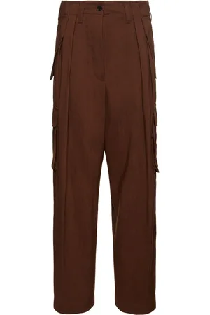 DRIES VAN NOTEN Fluid Viscose Cargo Pants