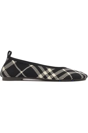 Burberry 10mm Baby Knit Ballerina Flats