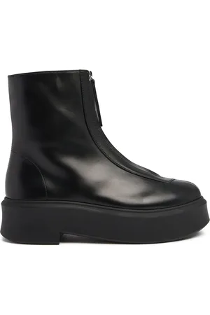 The Row 50mm Zipped Leather Ankle Boots