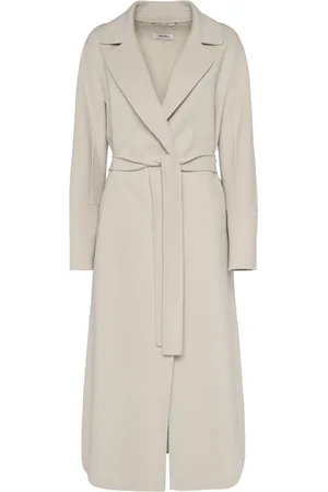 Max Mara Elisa Wool Belted Long Coat
