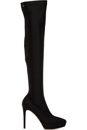 Gianvito Rossi 85mm Stretch Lycra Over-the-knee Boots