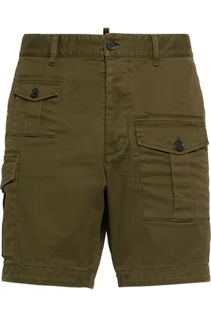 Dsquared2 Sexy Stretch Cotton Cargo Shorts