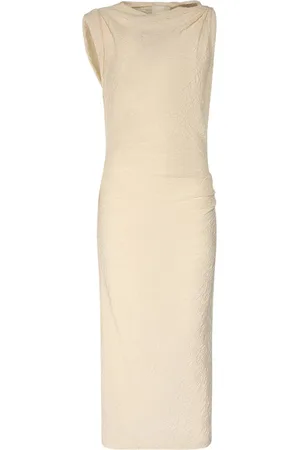 Isabel Marant Franzy Cotton Blend Midi Dress