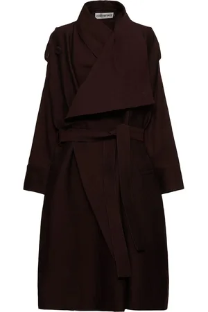 Issey Miyake Enclothe Washi Wool Blend Coat