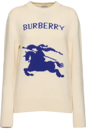 Burberry Wool & Cashmere Crewneck Sweater