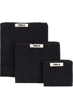 Tekla Set Of 3 Organic Cotton Towels