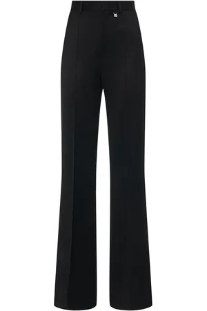 GIUSEPPE DI MORABITO Wool Tailoring High Waist Straight Pants