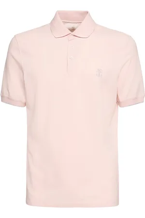 Brunello Cucinelli Cotton Piquet Logo Polo