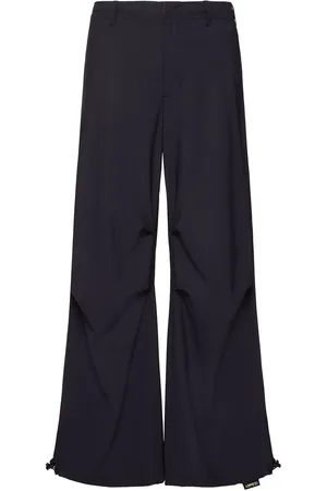 Aspesi Relaxed Wool Blend Pants