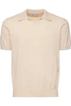 Brunello Cucinelli Cotton Short Sleeve Polo