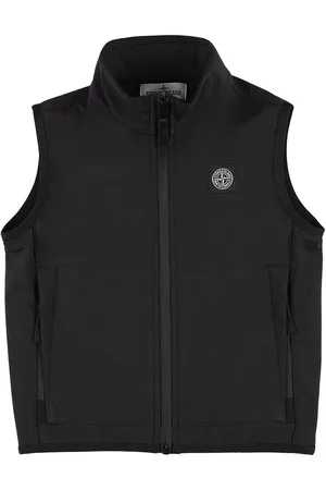 Stone Island Softshell Nylon Vest W/ Logo Patch