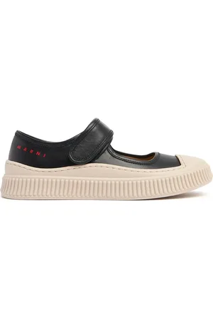 Marni Leather Ballerina Flats