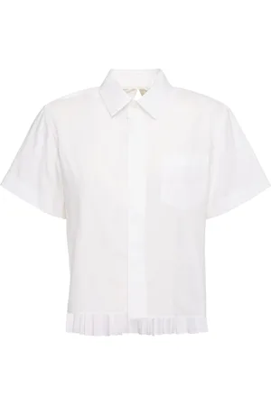 SACAI Cotton Blend Poplin Shirt