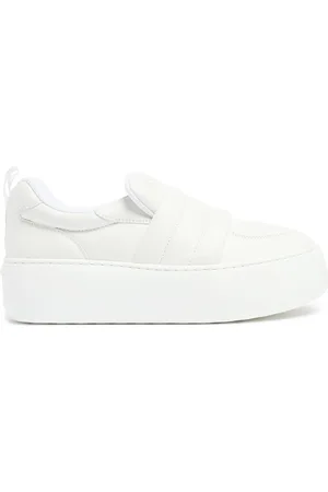 Roger Vivier Puffy Leather Low Top Sneakers