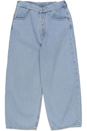 Maison Margiela Wide Leg Cotton Jeans