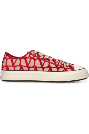 VALENTINO GARAVANI Toile Iconographe Low Top Sneakers