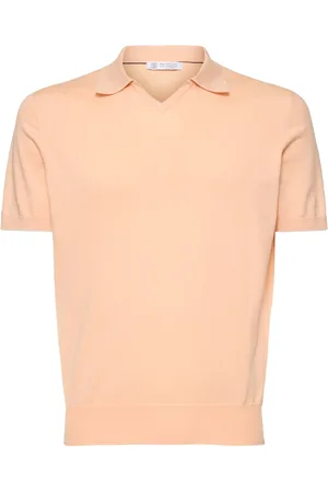 Brunello Cucinelli Cotton Short Sleeve Polo