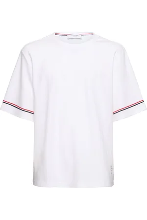 Thom Browne Rugby Fit Short Sleeve Cotton T-shirt