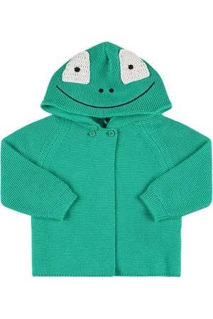 Stella McCartney Cotton Knit Hooded Cardigan