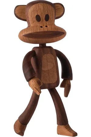 boyhood Julius The Monkey Small Oak Figurine
