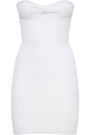 Reina Olga Master Tigress Strapless Mini Dress