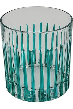 Les-Ottomans Set Of 4 Hand-painted Crystal Glasses