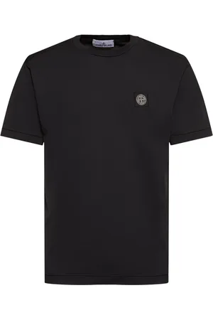 Stone Island Logo Cotton T-shirt