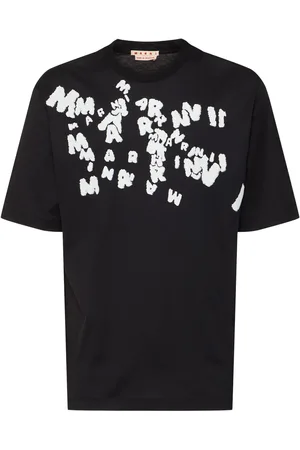 Marni Caos Logo Printed Oversize T-shirt