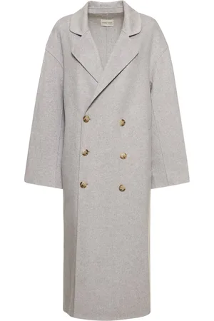 Loulou Studio Borneo Double Breast Wool Long Coat