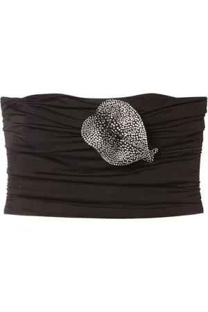GIUSEPPE DI MORABITO Embellished Bandeau Top