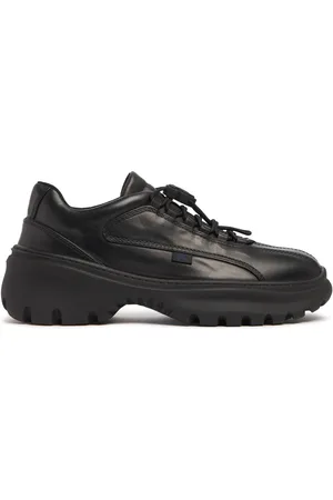 Burberry Scoot Leather Lace-up Shoes
