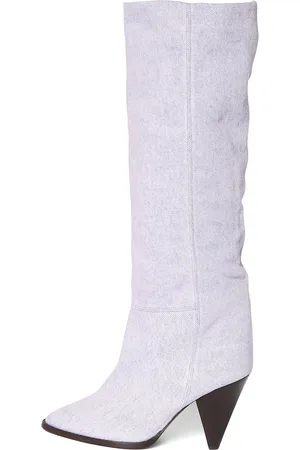 Isabel Marant 90mm Ririo-gb Denim Tall Boots