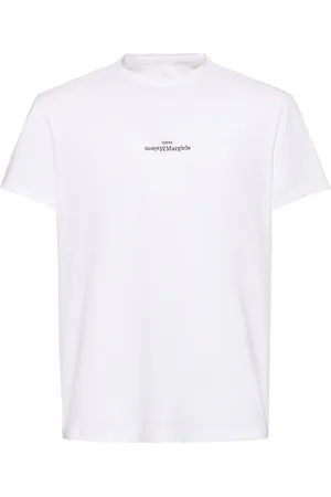 Maison Margiela Logo Embroidery Cotton T-shirt