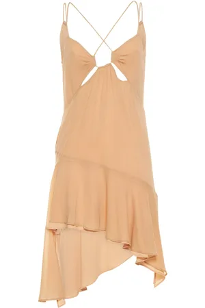 The Andamane Layla Stretch Silk Georgette Mini Dress