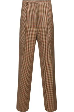 DRIES VAN NOTEN Porter Wool Straight Pants