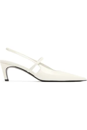 Totême 50mm Sharp Patent Leather Slingbacks