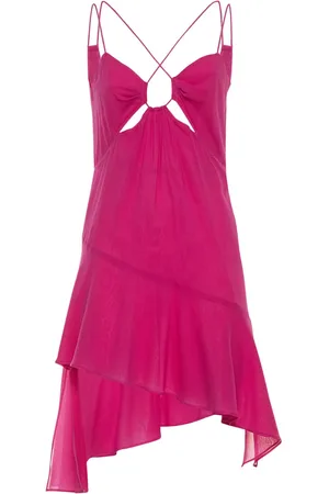 The Andamane Layla Stretch Silk Georgette Mini Dress