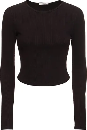 AGOLDE Nova Cotton Blend Jersey T-shirt