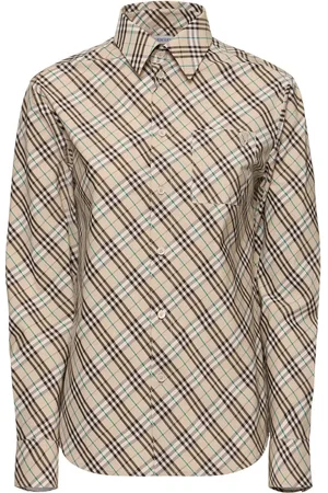 Burberry Check Cotton Poplin Shirt
