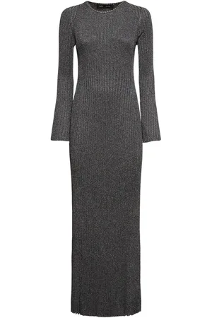 Proenza Schouler Joni Rib Knit Long Dress