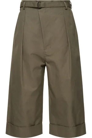 YOHJI YAMAMOTO Mackin Loose Cotton Canvas Wide Pants