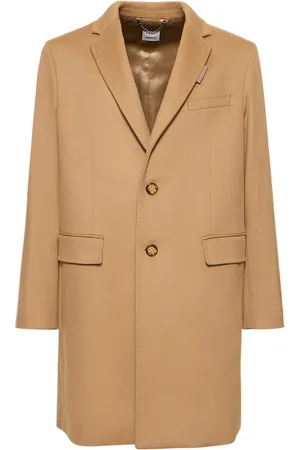 Burberry Callen Mid Length Wool Blend Coat