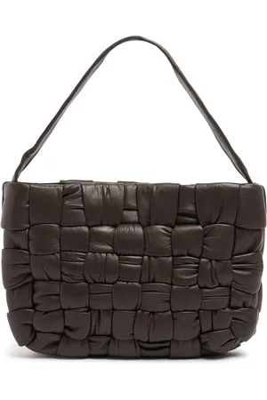 St Agni Mini Textured Woven Tote Bag