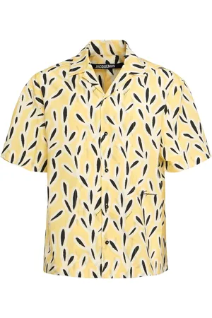 Jacquemus La Chemise Jean Printed Ss Shirt